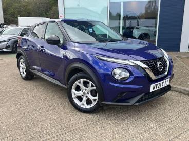 SPOTICAR Nissan Juke 1.0 Dig-t N-connecta Euro 6 (s/s) 5dr Used Car - Suv Petrol Blue - Kettering - 1200587438_1