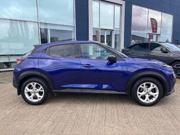 SPOTICAR Nissan Juke 1.0 Dig-t N-connecta Euro 6 (s/s) 5dr Used Car - Suv Petrol Blue - Kettering - 1200587438_3