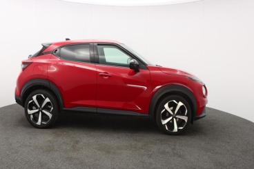 SPOTICAR Nissan Juke 1.0 Dig-t Tekna Euro 6 (s/s) 5dr Used Car - Suv Petrol Red - Truro - 1200590030_2