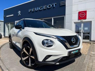 SPOTICAR Nissan Juke 1.0 Dig-t N-connecta Euro 6 (s/s) 5dr Used Car - Suv Petrol White - Ryde - 1200591820_1