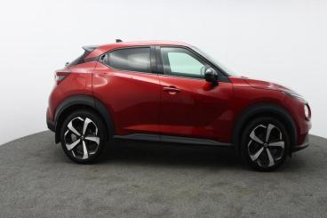 SPOTICAR Nissan Juke 1.0 Dig-t Tekna Euro 6 (s/s) 5dr Used Car - Suv Petrol Red - Truro - 1200592848_2