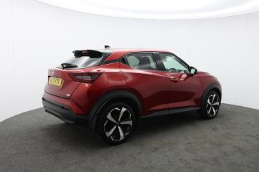 SPOTICAR Nissan Juke 1.0 Dig-t Tekna Euro 6 (s/s) 5dr Used Car - Suv Petrol Red - Truro - 1200592848_3