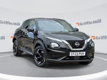SPOTICAR Nissan Juke 1.0 Dig-t N-connecta Euro 6 (s/s) 5dr Used Car - Suv Petrol Black - Pontypridd - 1200593661_1