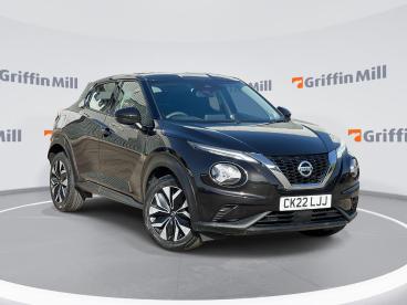 SPOTICAR Nissan Juke 1.0 Dig-t Acenta Euro 6 (s/s) 5dr Used Car - Suv Petrol Black - Pontypridd - 1200593663_1