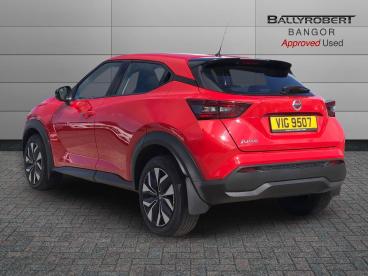 SPOTICAR Nissan Juke 1.0 Dig-t Acenta Dct Auto Euro 6 (s/s) 5dr Used Car - Suv Petrol Red - Bangor - 1200593885_2