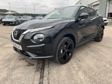 SPOTICAR Nissan Juke 1.0 Dig-t Tekna Euro 6 (s/s) 5dr Used Car - Suv Petrol Black - Pontypridd - 1200594035_3