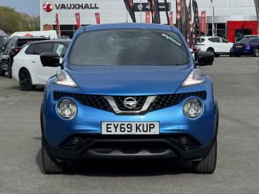 SPOTICAR Nissan Juke 1.6 Tekna Xtron Euro 6 5dr Used Car - Suv Petrol Blue - Colwyn Bay - 1200595316_2