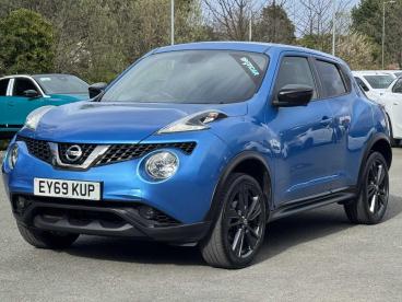 SPOTICAR Nissan Juke 1.6 Tekna Xtron Euro 6 5dr Used Car - Suv Petrol Blue - Colwyn Bay - 1200595316_3