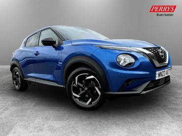 SPOTICAR Nissan Juke 1.0 Dig-t N-connecta Euro 6 (s/s) 5dr Used Car - Suv Petrol Blue - Sittingbourne - 1200600546_1