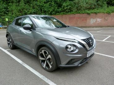 SPOTICAR Nissan Juke 1.0 Dig-t Tekna Euro 6 (s/s) 5dr Used Car - Suv Petrol Grey - Uckfield - 1200607058_1