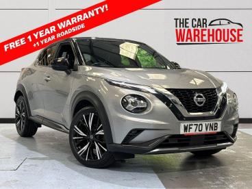 SPOTICAR Nissan Juke 1.0 Dig-t Tekna+ Dct Auto Euro 6 (s/s) 5dr Used Car - Suv Petrol Silver - Swansea - 1200607650_1