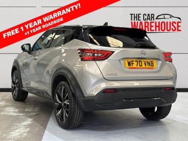 SPOTICAR Nissan Juke 1.0 Dig-t Tekna+ Dct Auto Euro 6 (s/s) 5dr Used Car - Suv Petrol Silver - Swansea - 1200607650_2