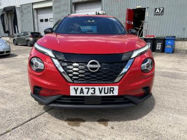 SPOTICAR Nissan Juke 1.6 N-connecta Auto Euro 6 5dr Used Car - Suv Hybrid Red - Pontypridd - 1200609603_2