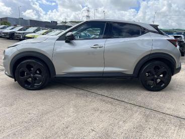 SPOTICAR Nissan Juke 1.0 Dig-t Tekna Euro 6 (s/s) 5dr Used Car - Suv Petrol Silver - Pontypridd - 1200610484_4