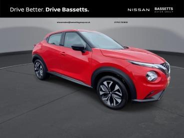 SPOTICAR Nissan Juke 1.0 Dig-t Acenta Euro 6 (s/s) 5dr Used Car - Suv Petrol Red - Camarthen - 1200610587_2