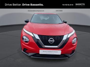 SPOTICAR Nissan Juke 1.0 Dig-t Acenta Euro 6 (s/s) 5dr Used Car - Suv Petrol Red - Camarthen - 1200610587_3