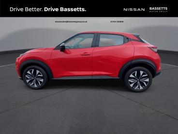 SPOTICAR Nissan Juke 1.0 Dig-t Acenta Euro 6 (s/s) 5dr Used Car - Suv Petrol Red - Camarthen - 1200610587_5