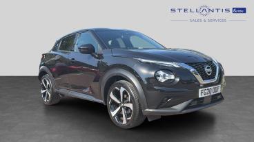 SPOTICAR Nissan Juke 1.0 Dig-t N-connecta Euro 6 (s/s) 5dr Used Car - Suv Petrol Black - Leicester - 1200612474_1