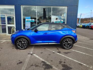 SPOTICAR Nissan Juke 1.0 Dig-t Tekna+ Dct Auto Euro 6 (s/s) 5dr Used Car - Suv Petrol Blue - Moray - 1200612972_5