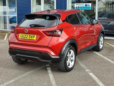 SPOTICAR Nissan Juke 1.0 Dig-t N-connecta Euro 6 (s/s) 5dr Used Car - Suv Petrol Red - Moray - 1200612980_3