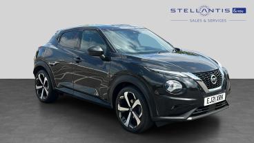 SPOTICAR Nissan Juke 1.0 Dig-t Tekna Euro 6 (s/s) 5dr Used Car - Suv Petrol Black - Chingford - 1200614213_1