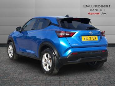 SPOTICAR Nissan Juke 1.0 Dig-t N-connecta Dct Auto Euro 6 (s/s) 5dr Used Car - Suv Petrol Blue - Bangor - 1200616575_2