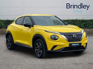 SPOTICAR Nissan Juke 1.6 N-connecta Auto Euro 6 5dr Used Car - Suv Hybrid Yellow - Cannock - 1200618939_1