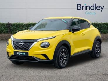 SPOTICAR Nissan Juke 1.6 N-connecta Auto Euro 6 5dr Used Car - Suv Hybrid Yellow - Cannock - 1200618939_2