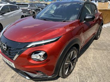 SPOTICAR Nissan Juke 1.6 Tekna+ Auto Euro 6 5dr Used Car - Suv Hybrid Red - Pontypridd - 1200619610_3