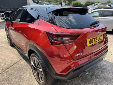 SPOTICAR Nissan Juke 1.6 Tekna+ Auto Euro 6 5dr Used Car - Suv Hybrid Red - Pontypridd - 1200619610_5