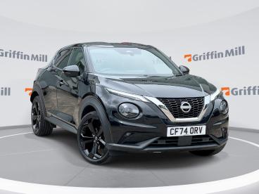 SPOTICAR Nissan Juke 1.0 Dig-t Tekna Dct Auto Euro 6 (s/s) 5dr Used Car - Suv Petrol Black - Pontypridd - 1200619623_1