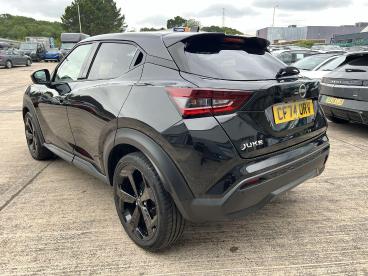 SPOTICAR Nissan Juke 1.0 Dig-t Tekna Dct Auto Euro 6 (s/s) 5dr Used Car - Suv Petrol Black - Pontypridd - 1200619623_5
