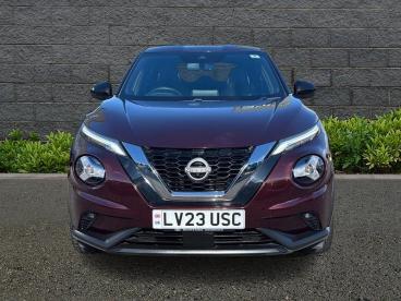 SPOTICAR Nissan Juke 1.0 Dig-t Tekna Euro 6 (s/s) 5dr Used Car - Suv Petrol Red - Weymouth - 1200624086_2