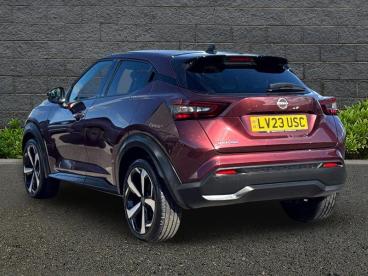 SPOTICAR Nissan Juke 1.0 Dig-t Tekna Euro 6 (s/s) 5dr Used Car - Suv Petrol Red - Weymouth - 1200624086_5