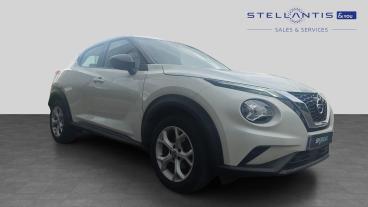 SPOTICAR Nissan Juke 1.0 Dig-t Acenta Dct Auto Euro 6 (s/s) 5dr Used Car - Suv Petrol White - Sale - 1200625142_1