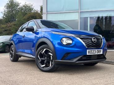SPOTICAR Nissan Juke 1.6 N-connecta Auto Euro 6 5dr Used Car - Suv Hybrid Blue - Kettering - 1200625735_1