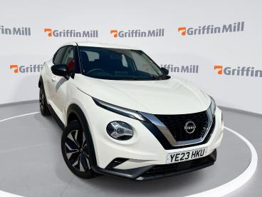 SPOTICAR Nissan Juke 1.0 Dig-t Acenta Euro 6 (s/s) 5dr Used Car - Suv Petrol White - Pontypridd - 1200625839_1