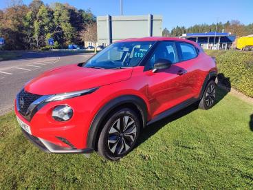 SPOTICAR Nissan Juke 1.0 Dig-t Acenta Euro 6 (s/s) 5dr Used Car - Suv Petrol Red - Invergordon - 1200629355_2