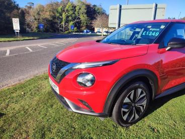SPOTICAR Nissan Juke 1.0 Dig-t Acenta Euro 6 (s/s) 5dr Used Car - Suv Petrol Red - Invergordon - 1200629355_3