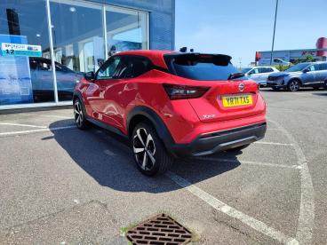 SPOTICAR Nissan Juke 1.0 Dig-t Tekna Euro 6 (s/s) 5dr Used Car - Suv Petrol Red - Moray - 1200629411_4