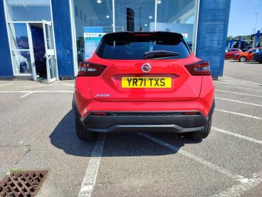 SPOTICAR Nissan Juke 1.0 Dig-t Tekna Euro 6 (s/s) 5dr Used Car - Suv Petrol Red - Moray - 1200629411_5