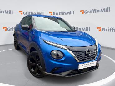 SPOTICAR Nissan Juke 1.6 Tekna Auto Euro 6 5dr Used Car - Suv Hybrid Blue - Pontypridd - 1200629999_1