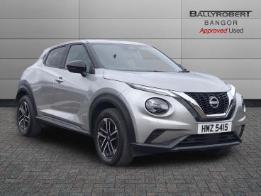 SPOTICAR Nissan Juke 1.0 Dig-t N-connecta Dct Auto Euro 6 (s/s) 5dr Used Car - Suv Petrol Silver - Bangor - 1200630983_1