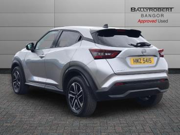 SPOTICAR Nissan Juke 1.0 Dig-t N-connecta Dct Auto Euro 6 (s/s) 5dr Used Car - Suv Petrol Silver - Bangor - 1200630983_2
