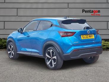 SPOTICAR Nissan Juke 1.0 Dig-t Tekna Dct Auto Euro 6 (s/s) 5dr Used Car - Suv Petrol Blue - Derby - 1200631841_2