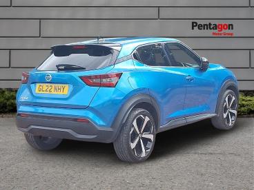 SPOTICAR Nissan Juke 1.0 Dig-t Tekna Dct Auto Euro 6 (s/s) 5dr Used Car - Suv Petrol Blue - Derby - 1200631841_4