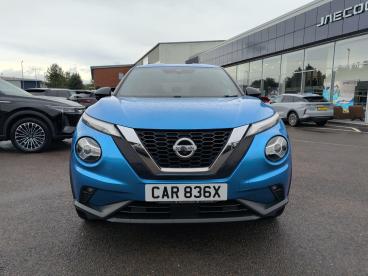 SPOTICAR Nissan Juke 1.0 Dig-t Tekna Dct Auto Euro 6 (s/s) 5dr Used Car - Suv Petrol Blue - Bridgend - 1200633821_2