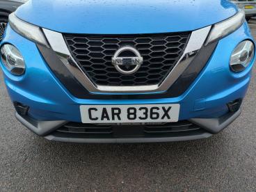 SPOTICAR Nissan Juke 1.0 Dig-t Tekna Dct Auto Euro 6 (s/s) 5dr Used Car - Suv Petrol Blue - Bridgend - 1200633821_3