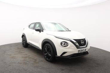 SPOTICAR Nissan Juke 1.0 Dig-t Acenta Dct Auto Euro 6 (s/s) 5dr Used Car - Suv Petrol White - Truro - 1200636232_1