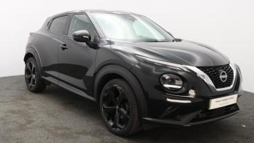 SPOTICAR Nissan Juke 1.0 Dig-t Tekna Dct Auto Euro 6 (s/s) 5dr Used Car - Suv Petrol Black - Truro - 1200636241_1
